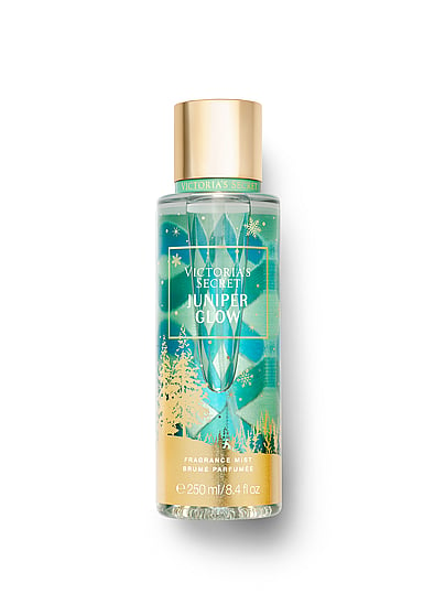Victoria's Secret new Scents of Holiday Fragrance Mists, Juniper Glow, offModelFront, 1 of 2