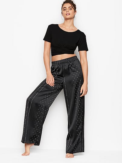 victoria secret wide leg sweatpants