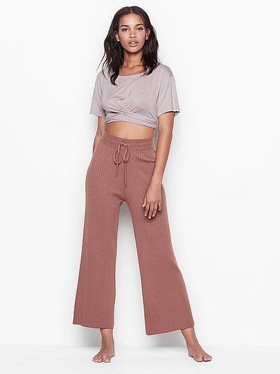 victoria secret wide leg sweatpants