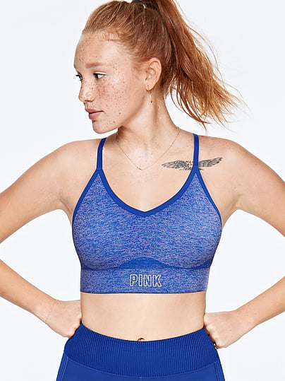 lightly lined sports bra