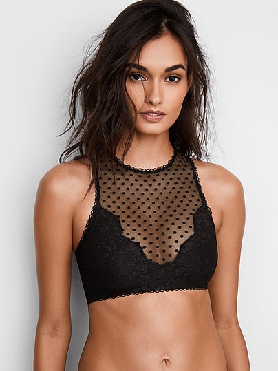 high neck bralette