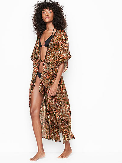 maxi kimono cover up