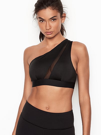 sports bra one shoulder