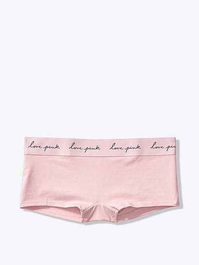 pink boxer briefs victoria secret