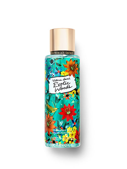 Victoria's Secret Wonder Garden Fragrance Mists, Exotic Woods, offModelFront, 1 of 2