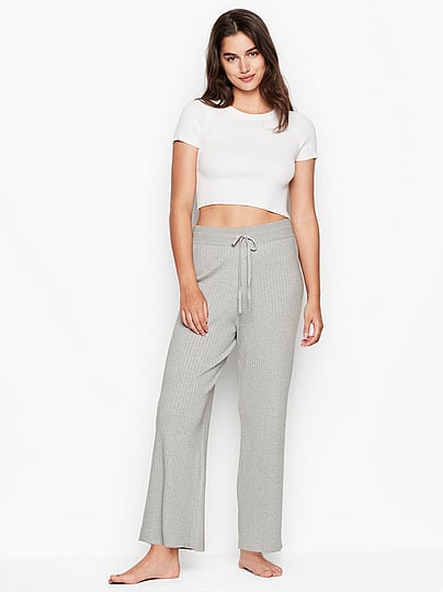 victoria secret wide leg sweatpants