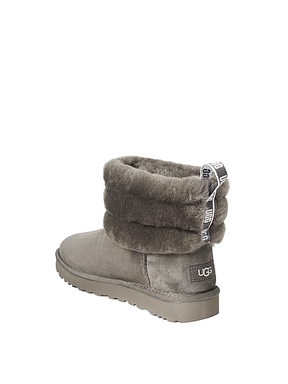 ugg classic fluff quilted boot