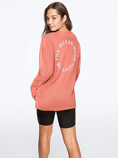 campus hooded pullover and legging pink