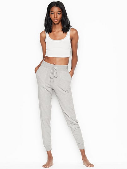 victoria secret grey joggers