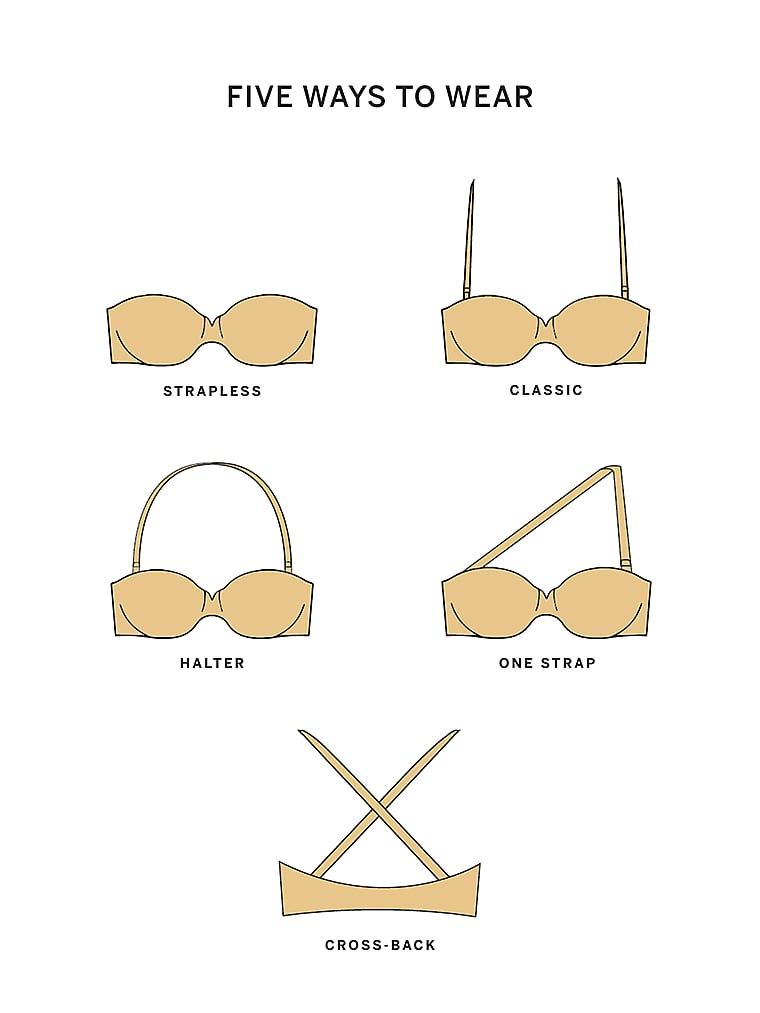 How to Wear a Strapless Bra