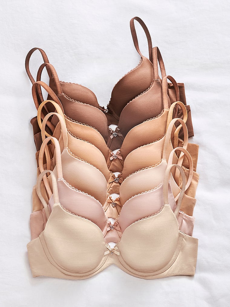 Buy Victoria's Secret Marzipan Nude Smooth Non Wired Push Up Bra from Next  Netherlands