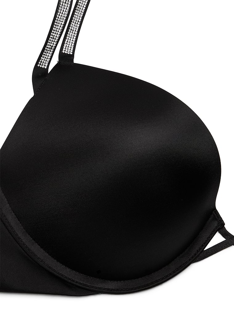 Black Victoria secret Bombshell Bra -Multiway 32C  Bombshell victoria  secret, Push up strapless bra, Fashion