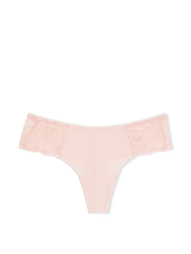 Shimmer Lace Thong Panty - Victoria's Secret  Lace thong, Panties,  Victoria secret panties
