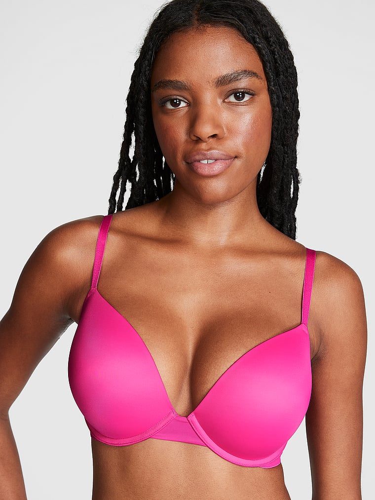 Victoria's secret pink everywear Super push up bra size 38C Logo Love VS