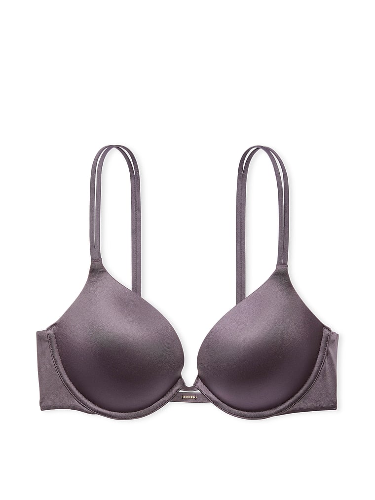 Victoria's Secret 34A BOMBSHELL Lace Shimmer Push-Up Bra ADDS 2 CUP SIZES!