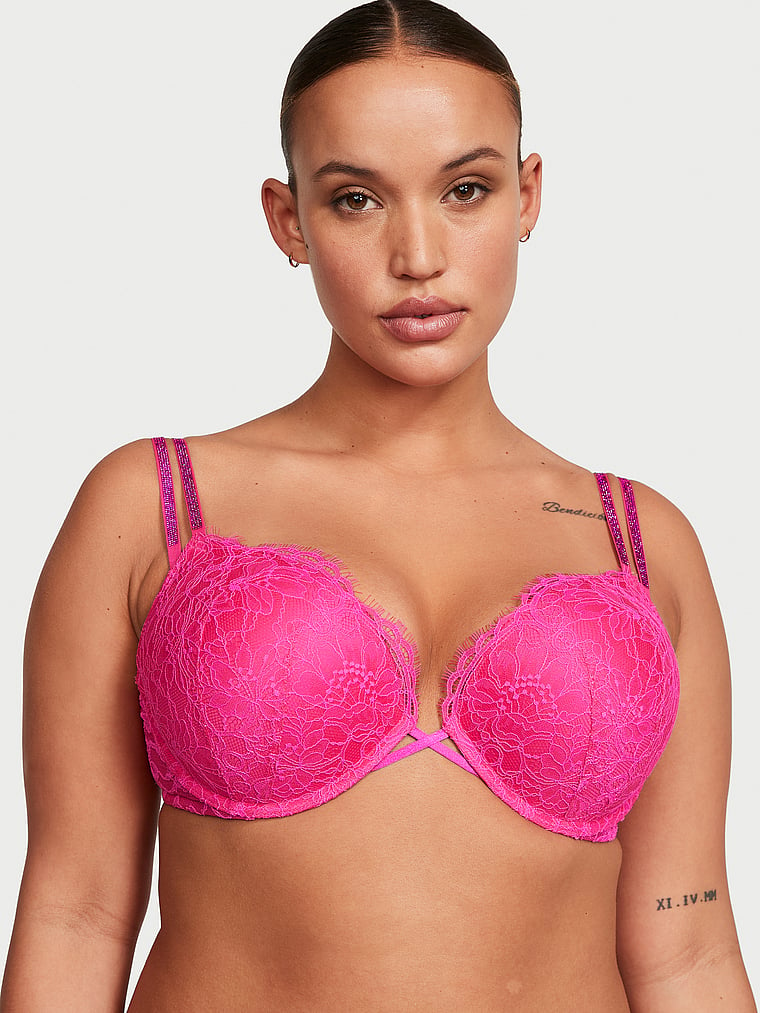  Victorias Secret Push Up Bra, Adds One Cup Size