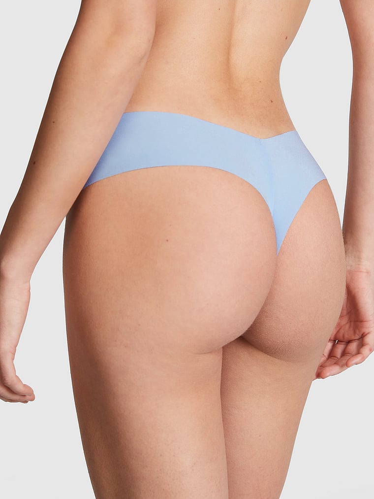 Under Armour Pure Stretch No Show Thong in Pink