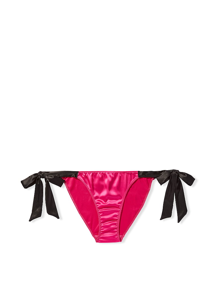 Buy Victoria's Secret Satin Side Tie Bikini Panty from the