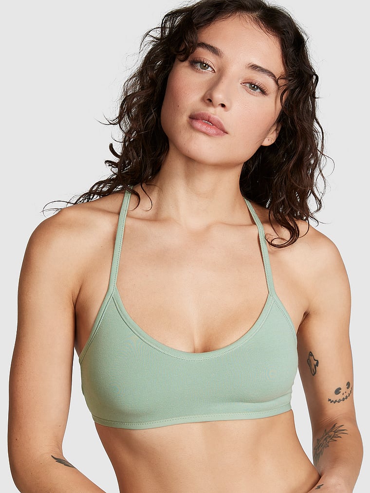 Out From Under Cut-Out Racerback Bralette