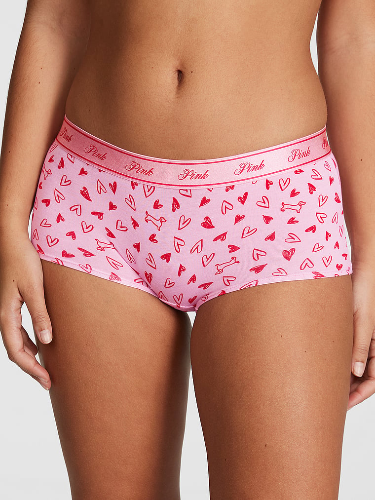 Buy Logo Boyshort Panty - Order Panties online 5000005293 - PINK US