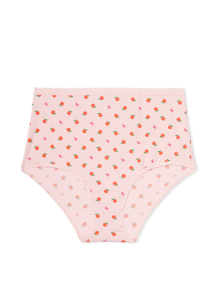 Red Panties With White Dots. High Waist. Underwear for Women