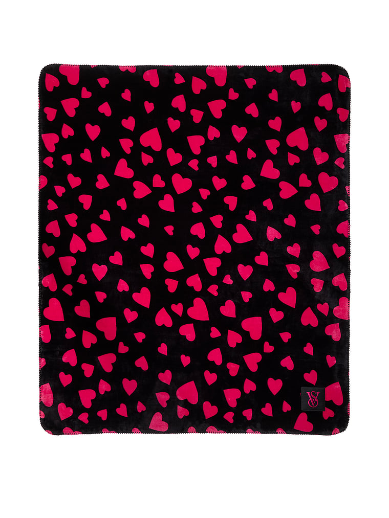 Victoria secret plush discount blanket