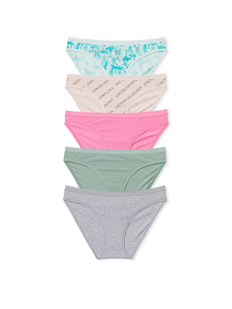 Essentials Women's Cotton Stretch Bikini Panty, 6-pack Rose  Assorted, Small : : Clothing, Shoes & Accessories