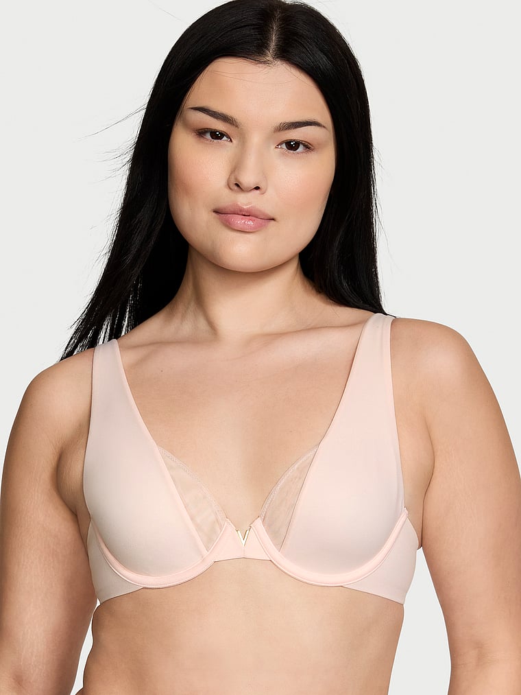 Unlined Full-Coverage Bra