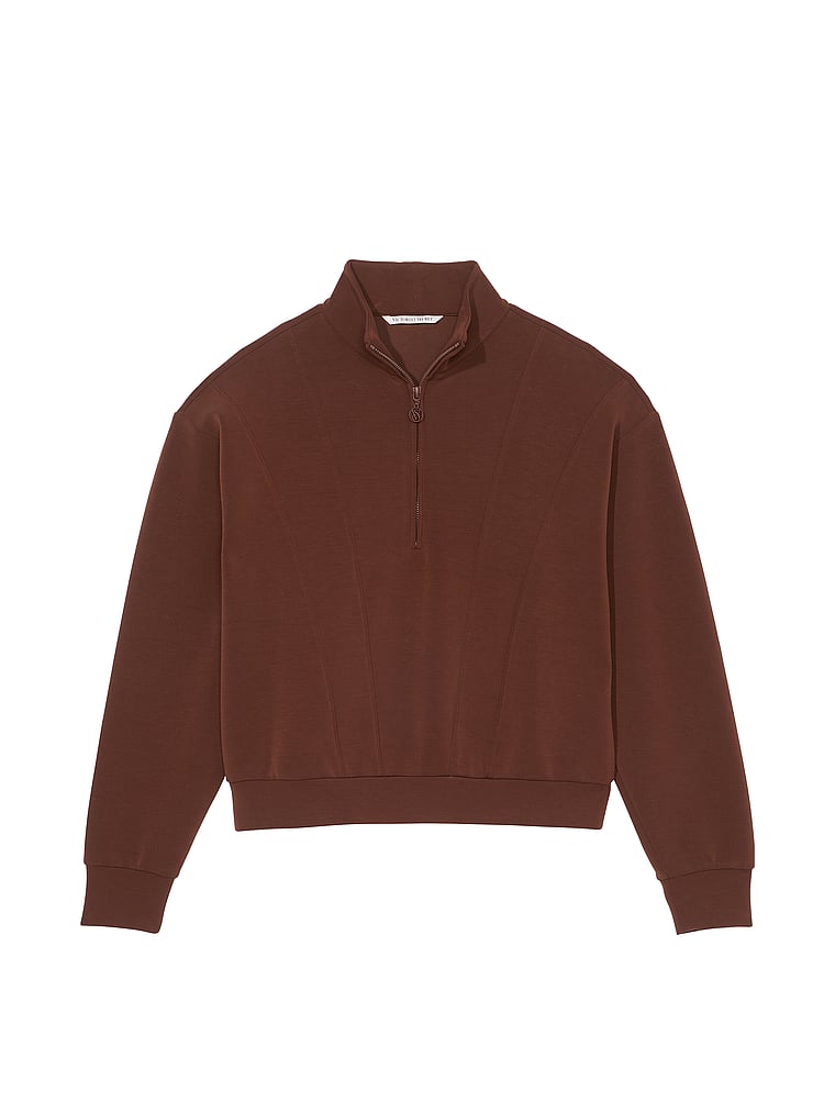 Featherweight Knit Half-Zip Pullover