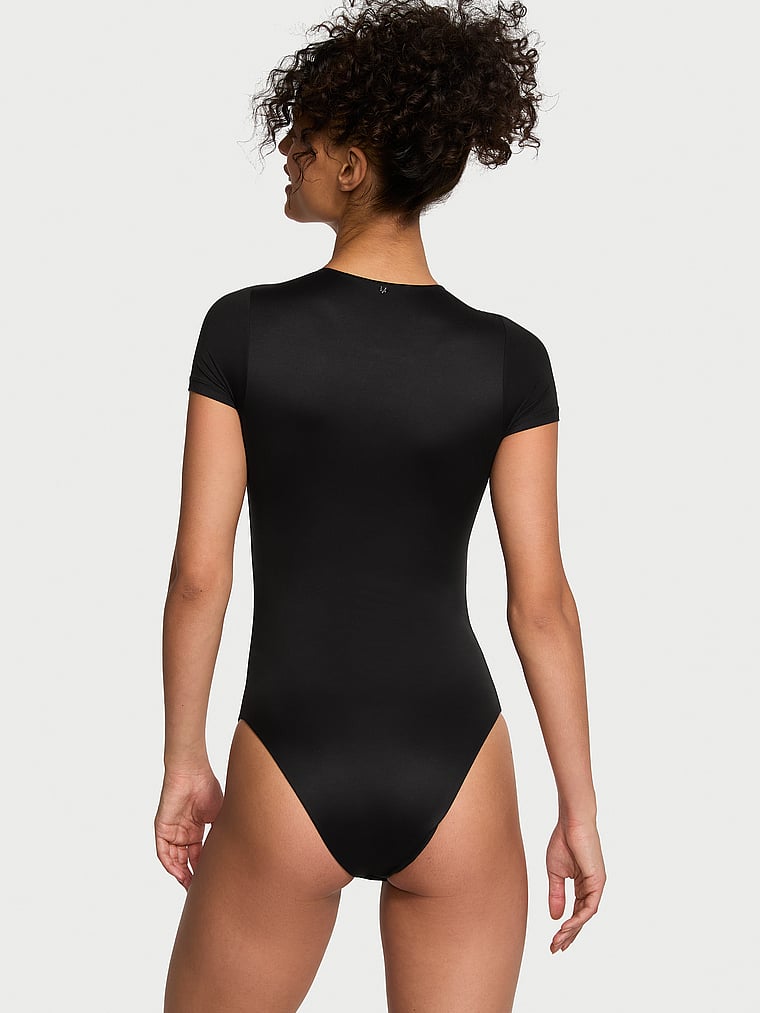 FeatherSoft™ BODYWEAR Short-Sleeve Bodysuit