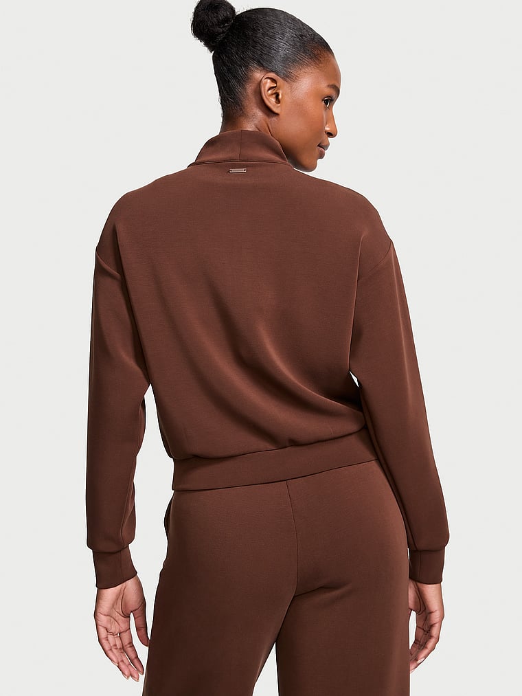 Featherweight Knit Half-Zip Pullover