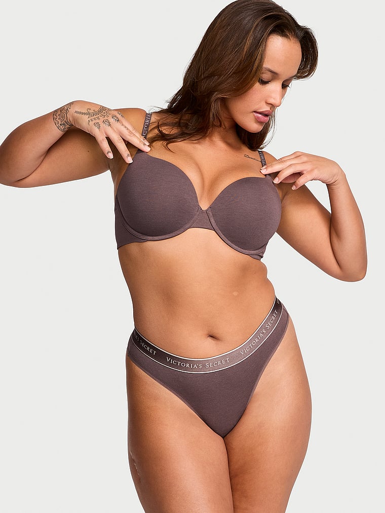 Push-Up Perfect Shape Micro-Rib Bra