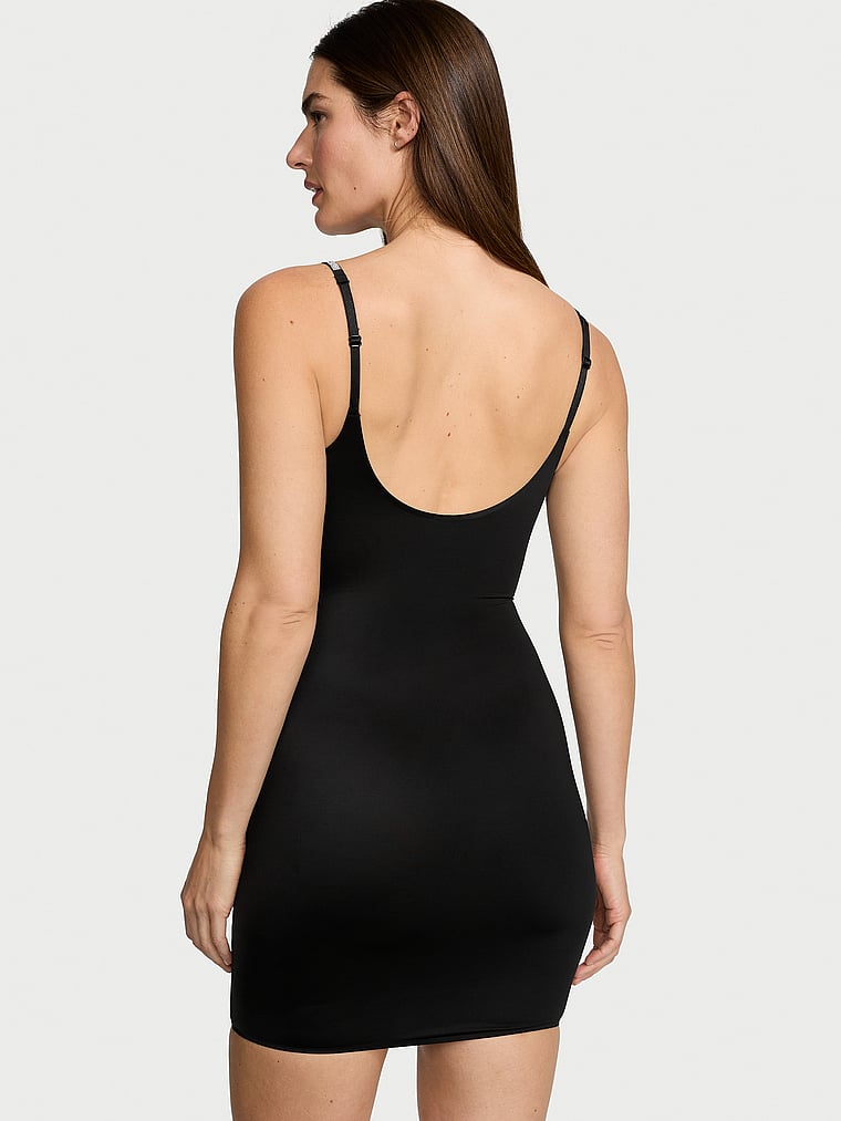 Shine Strap Smoothing Slip Dress