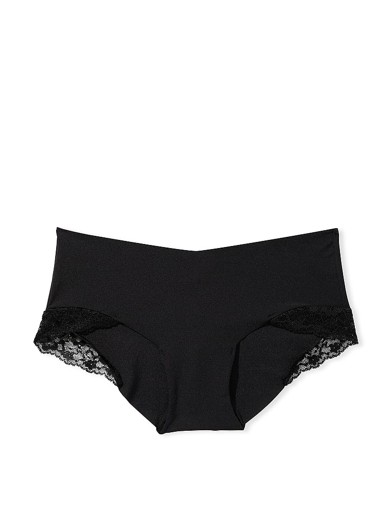 No-Show Lace-Trim Hiphugger Panty