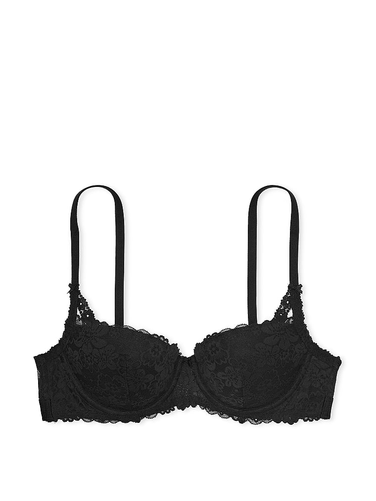PINK Wink Push-Up Balconette Bra, offModelFront, 3 of 4