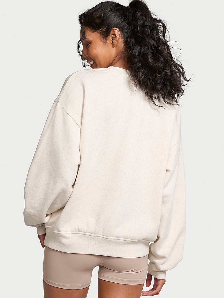 Cotton Fleece Crewneck Sweatshirt