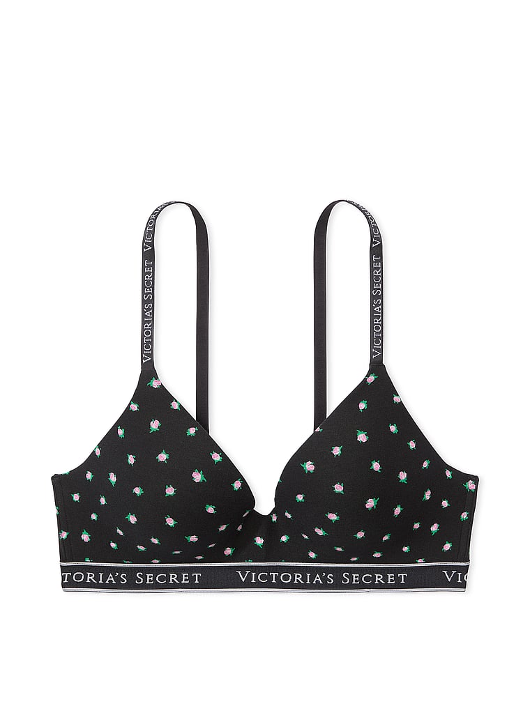 Shine Patch T-Shirt Wireless Bra