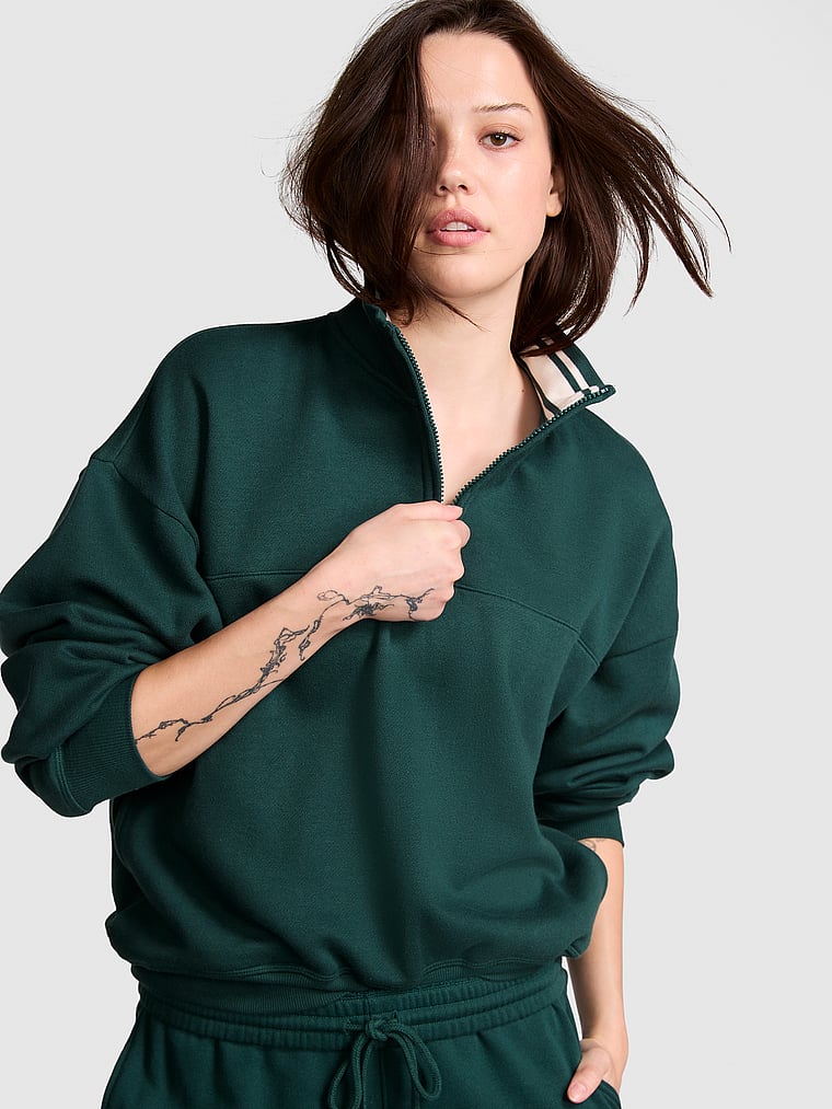 Ivy Fleece Half-Zip Sweatshirt