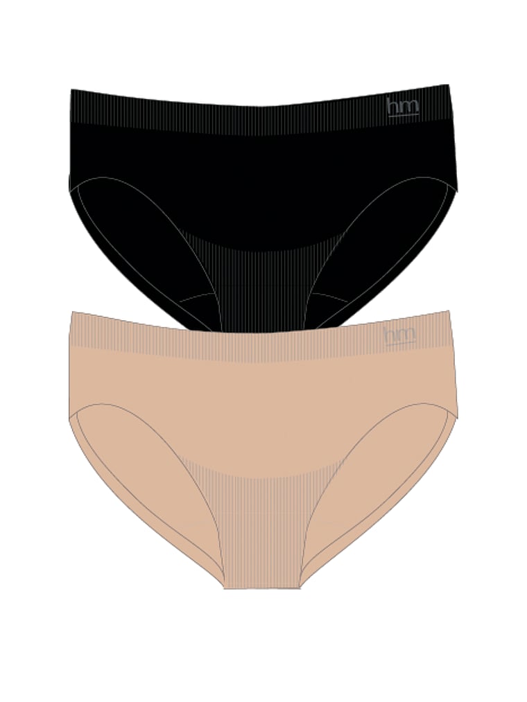 2-Pack My Necessity Seamless Brief Bikini Panties