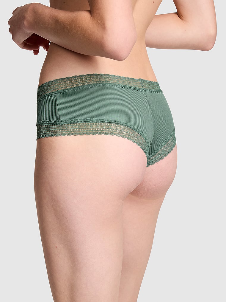 Wink Lace-Trim Cheeky Panty