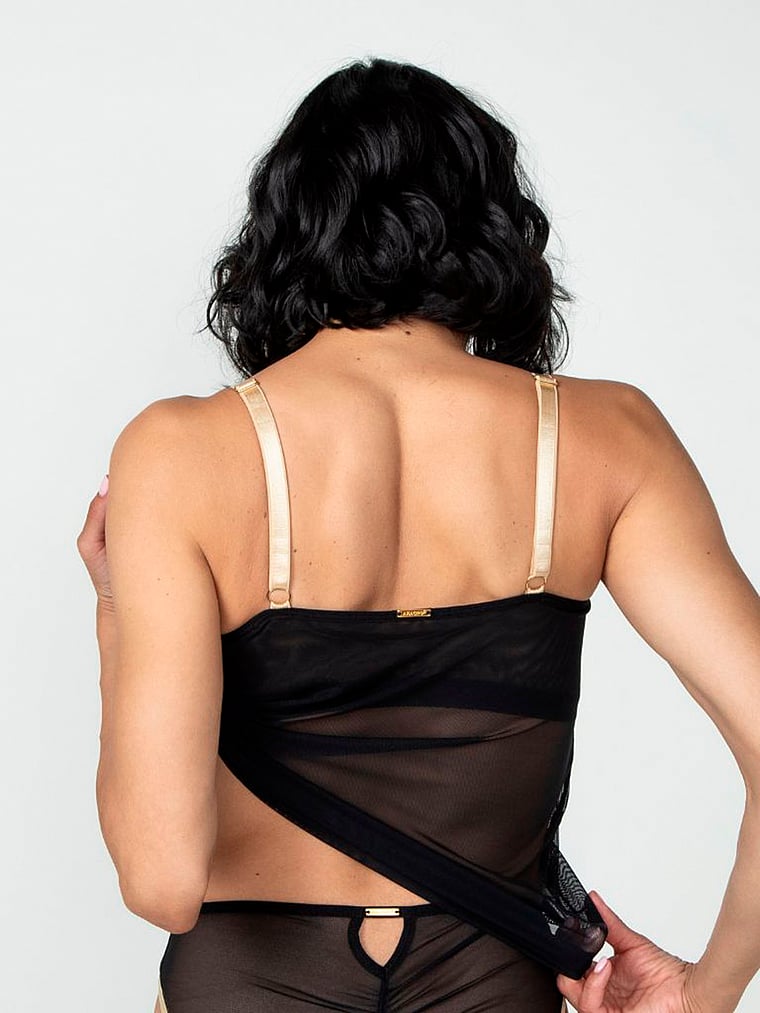 Luba Mesh Camisole with Built Shelf Bra