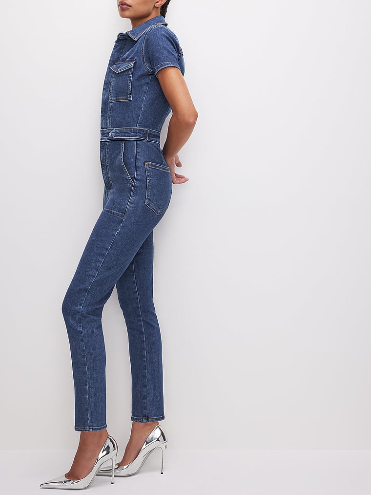 Fit For Success Denim Jumpsuit