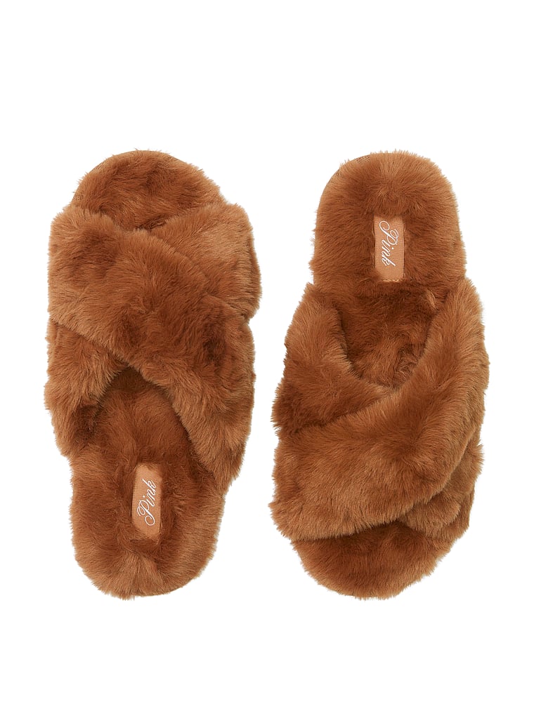 Faux Fur Slippers