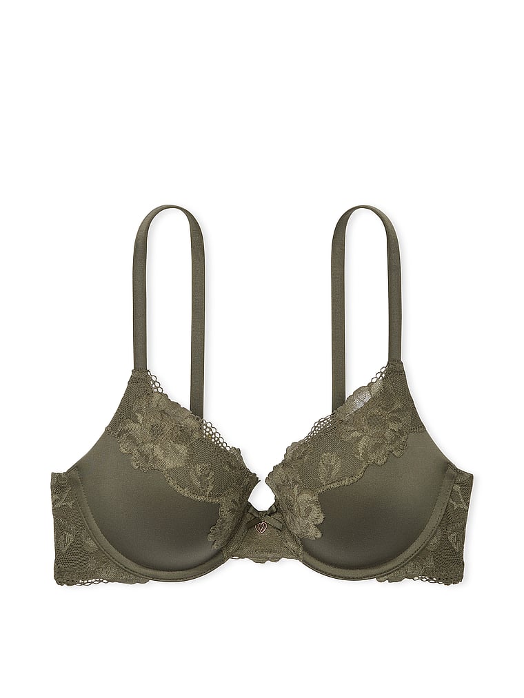 Perfect Shape Push-Up Lace-Trim Bra