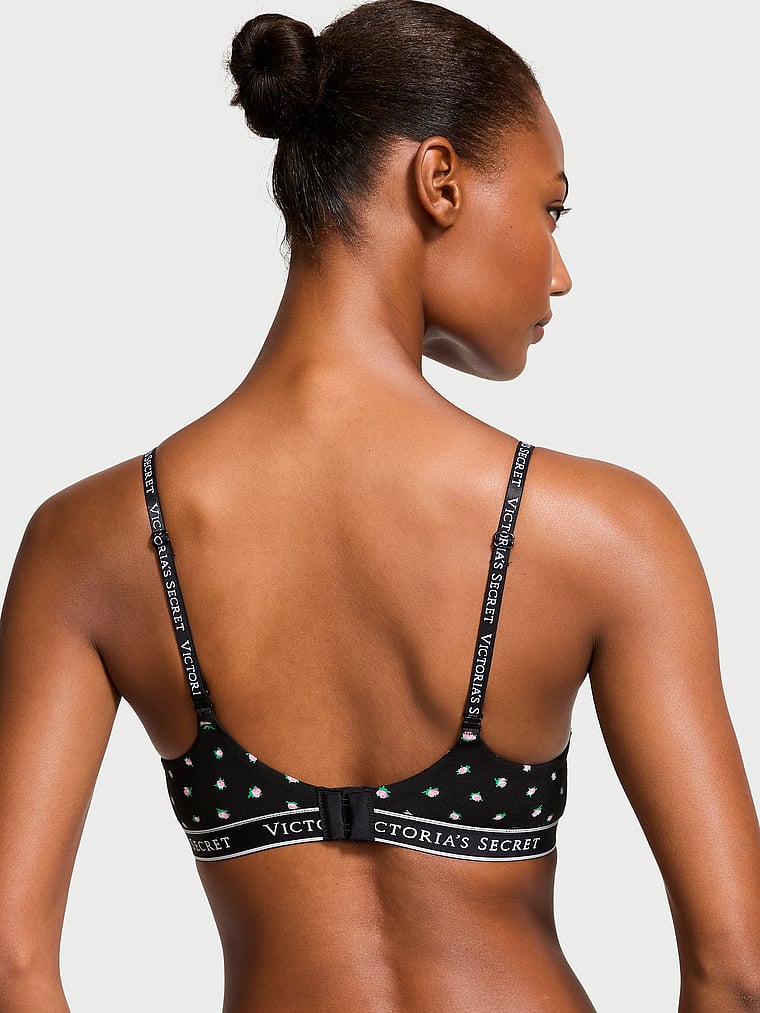 Lightly Lined Pointelle Wireless Bra