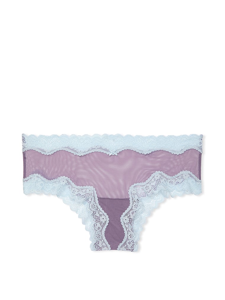 Tease Lace-Trim Cheeky Panty