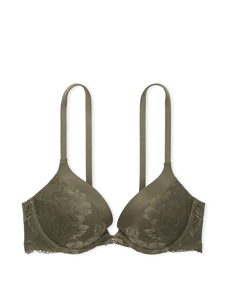 Push-Up Lace-Cup Bra