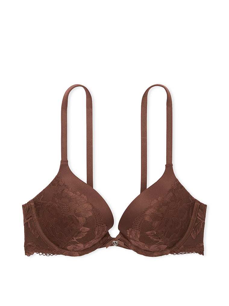 Push-Up Lace-Cup Bra