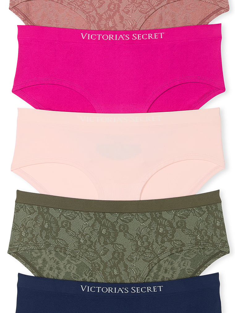 5-Pack Seamless Hiphugger Panties