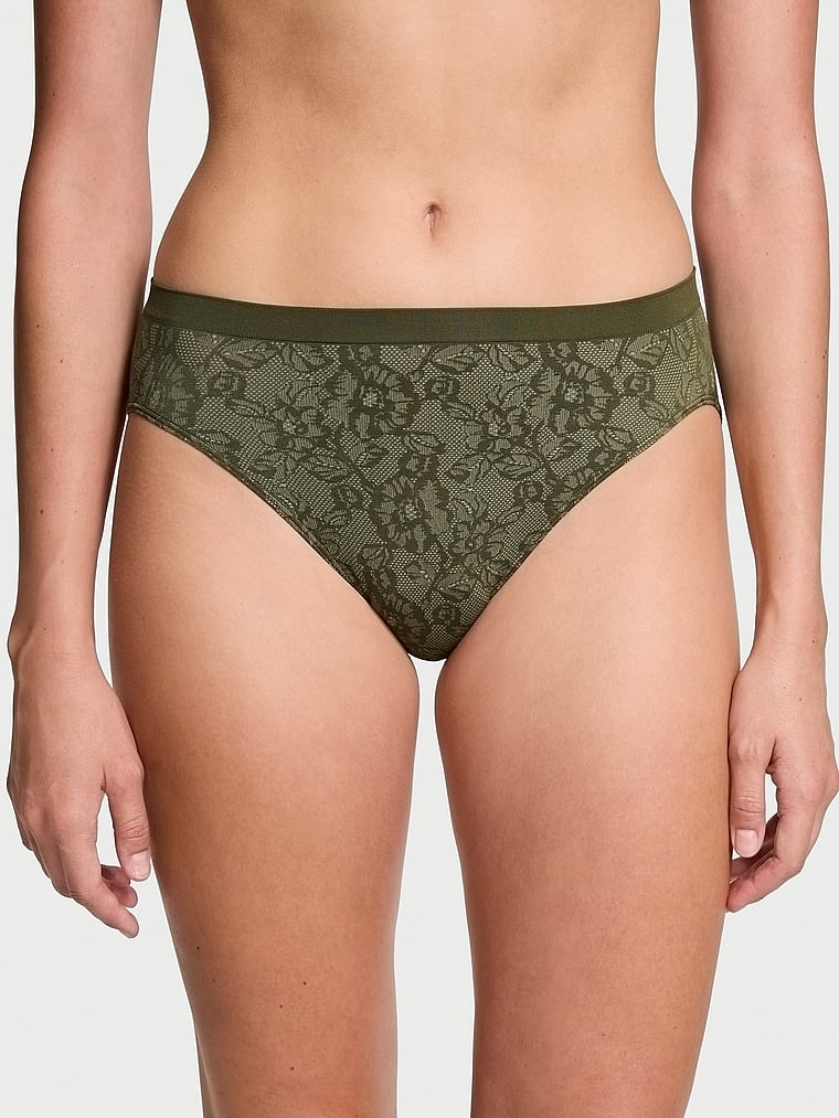 Seamless High-Leg Brief Panty